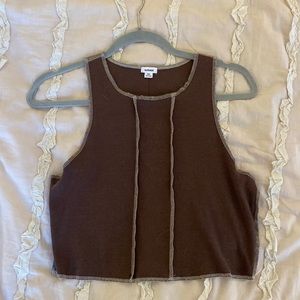 Garage Cropped Tank Top